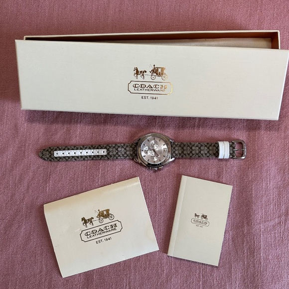 Coach Watch (silver) - Picture 1 of 1